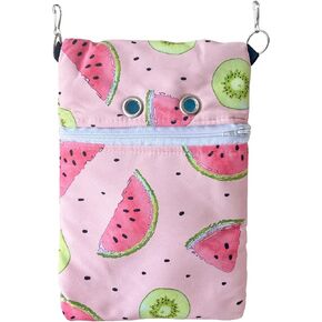 Waterproof composite Fabric Sugar Glider Bonding Carry Pouch Portable Small Animal Carrier Bag Small Animal Bonding Crossbody Strap for Hamster Rat Gerbil Other Small Pet Sleeping Bag With Vent (Blue)
