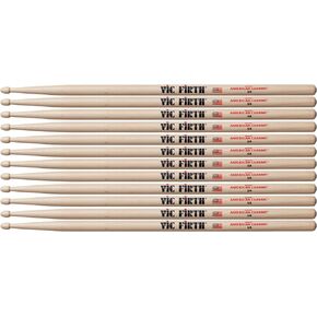Vic Firth American Classic 5A Drumsticks - Pack of 6 Pairs