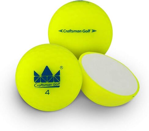 Craftsman Golf Golf Matte Balls 2-Dozen,Double Layer Two-Piece-Ball in Saudi Arabia