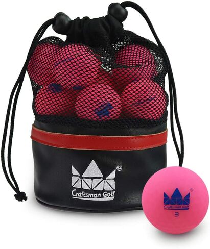 Craftsman Golf Golf Matte Balls 2-Dozen,Double Layer Two-Piece-Ball in Saudi Arabia