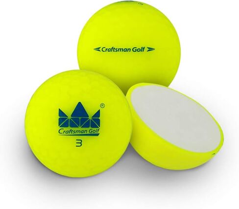 Craftsman Golf Golf Matte Balls 2-Dozen,Double Layer Two-Piece-Ball in Saudi Arabia