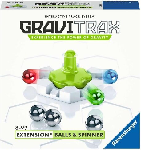 ملحقات كرات Ravensburger Gravitrax والدوارة - لعبة رخامية وSTEM للأولاد والبنات من سن 8 سنوات فما فوق - ملحق لعام 2019 لعبة العام النهائية Gravitrax in Saudi Arabia