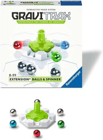 ملحقات كرات Ravensburger Gravitrax والدوارة - لعبة رخامية وSTEM للأولاد والبنات من سن 8 سنوات فما فوق - ملحق لعام 2019 لعبة العام النهائية Gravitrax in Saudi Arabia