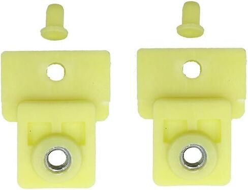 DSkoiph UMDF3MM Window Glass Channel Clips for Chevrolet Colorado Canyon Trooper Many Car with Tips (Black) in Saudi Arabia