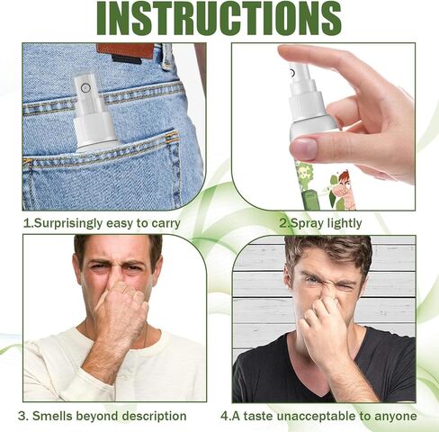 Ganbaro Stinky Spray Extra Strong Non Toxic Funny Fart Stinky Spray Joke Toy Have Fun Gift for Boys and Girls - 30ml (2 PCS) in Saudi Arabia