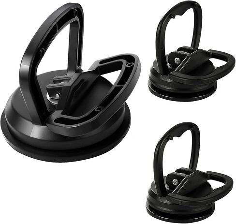 CELLBELL Dent Puller، سيارة دنت بولير، 3 حزمة مجموعة إزالة دنت مقبض رافع، مزيل قوي لانبعاجات السيارة، كوب الشفط مجتذب دنت ومجموعة إصلاح دنت بدون طلاء لجسم السيارة والزجاج والبلاط والمرآة in Kuwait
