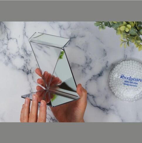 2-Way Vitrectomy Mirror with Ice Pack, 4 inch, for Eye Surgery Recovery, use for Prone Position, Seated Support Chairs, Desktop Units, Face Down Recovery in Saudi Arabia