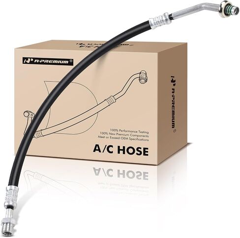A-Premium A/C Liquid Line Hose Assembly Compatible with Ford F-150 F-250 F-350 Bronco 1987-1993 4.9L 3.8L 5.0L 5.8L 6.9L 7.3L 7.5L, Condenser to Evap, Without Orifice Tube in Saudi Arabia