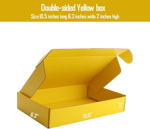 Shipping Packaging Dark Green Boxs KAXILU 20pcs Shipping Boxs L10.5xW6.3xH2 inch Suitable E-Commerce Packaging in Saudi Arabia