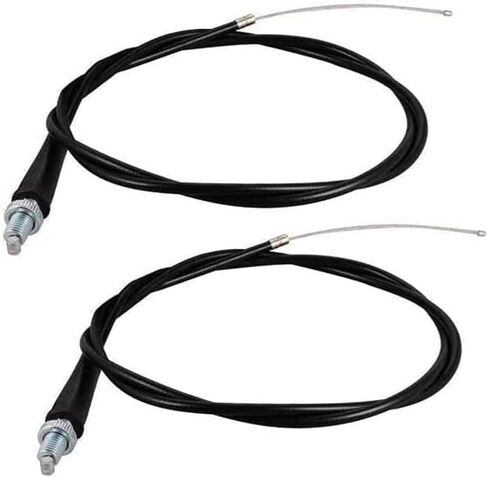 كابل خانق DFuerdivn مقاس 51 بوصة لدراجة ATV الرباعية والدراجة الترابية والدراجة الصغيرة Baja Mb165 Mb200 196cc 200cc Doodlebug أجزاء الدراجة - عبوة من قطعتين in Kuwait