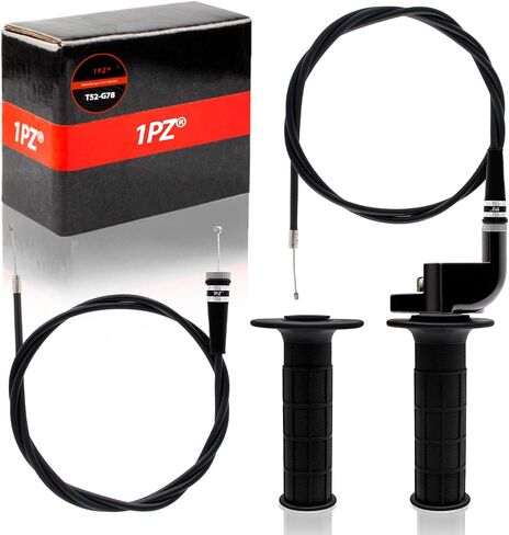 1PZ Z50-36T 7/8" 22mm Twist Throttle Cable Housing Grips Set Replacement for Coleman CT200U Trail 200 MOTOVOX MBX10 MBX11 Warrior MB165 MB200 5.5HP 6.5HP 50cc 125cc ATV Doodlebug Mini Dirt Bike in Saudi Arabia