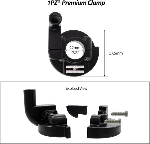 1PZ Z50-36T 7/8" 22mm Twist Throttle Cable Housing Grips Set Replacement for Coleman CT200U Trail 200 MOTOVOX MBX10 MBX11 Warrior MB165 MB200 5.5HP 6.5HP 50cc 125cc ATV Doodlebug Mini Dirt Bike in Saudi Arabia