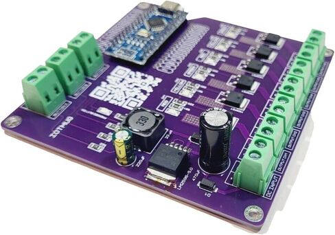 نموذج وحدة التحكم في ضوء إشارة المرور للسكك الحديدية، جهاز تسلسل Arduino استنادًا إلى زر / إدخال Padestrian - برمجة Typ C 7-35 DCv حتى 10A مقياس HO مدمج لوحدة تحكم Nano Micro للممرات النموذجية in Kuwait