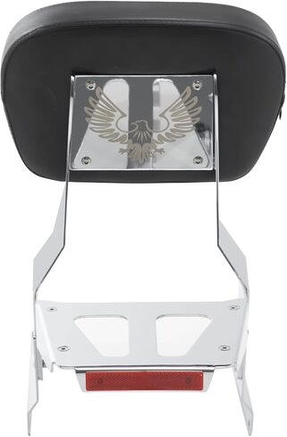 Kinglemc Powersports Sissy Bar مع رف أمتعة مسند الظهر لـ Kawasaki Vulcan VN 500 1990 to 2009 in Kuwait