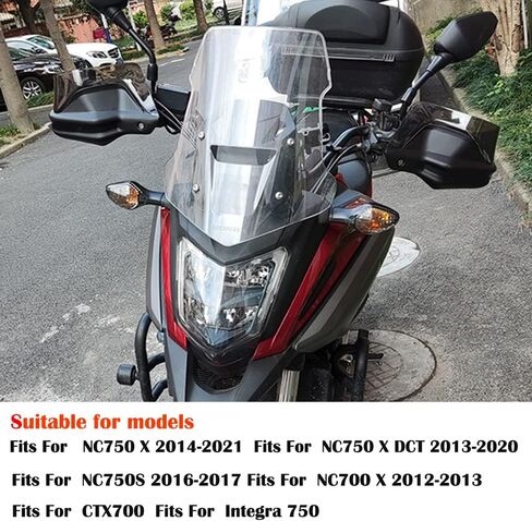 ل ADV150 NC750X DCT NC750S NC700X NC 750 X اكسسوارات XADV 150 دراجة نارية ADV150 مخصص قفازات واقية لليد دراجة نارية حراس اليد المقود الحرس الزجاج الأمامي in Saudi Arabia