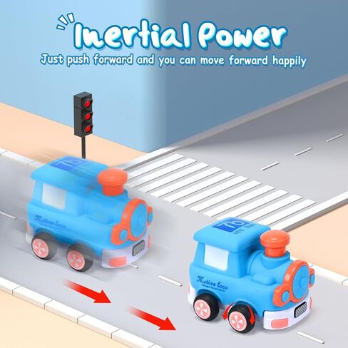 Toy Cars for 1 Year Old Boy Gifts Inertia Car with Replaceable Body Shell Toy Trucks for Toddlers 1-3 Car Toys Boy Toys for Toddlers 12-18 Months Birthday Xmas Gift in Kuwait