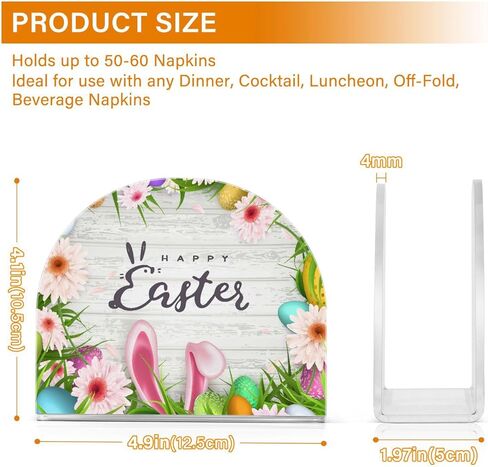 Napkin Holders,Standing Napkin Holder Christmas for Kitchen Counter, Dining Table, Bathroom and More in Kuwait