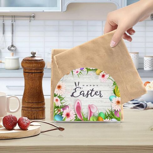 Napkin Holders,Standing Napkin Holder Christmas for Kitchen Counter, Dining Table, Bathroom and More in Kuwait