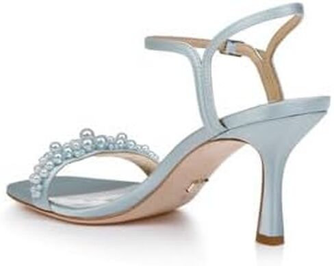 Badgley Mischka Women's Caitlyn Stiletto Heel With Pearled Vamp in Kuwait