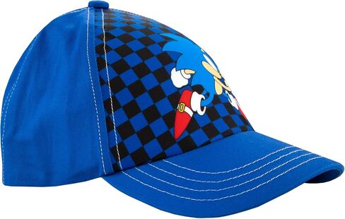 Sonic The Hedgehog Cap | Boys Baseball Cap | Summer Hats for Boys | Gaming Kids Hat | Blue One Size in Saudi Arabia