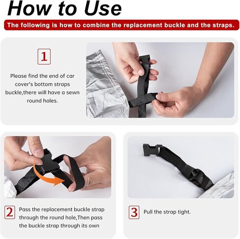 مشبك بلاستيكي مطور من INSAUTO مع أشرطة لغطاء السيارة والأشرطة السفلية، 3 قطع من ملصقات معطرات هواء السيارة in Kuwait