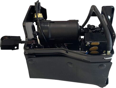 Air Suspension Compressor With Bracket - Air Bag System - Replaces 15254590, 19299545, 15296756 - Compatible with Cadillac, Chevy and GMC SUVs - Escalade, Avalanche, Suburban, Tahoe, Yukon, XL1500 in Saudi Arabia