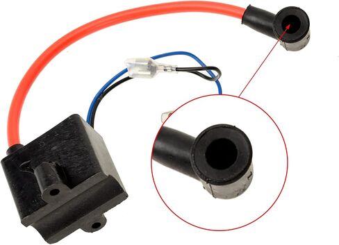 YOXUFA ترقية بمحركات دراجة CDI ملف الإشعال Magneto Coil Kit لمحرك 2 السكتة الدماغية 80cc 100cc 49cc 50cc PK80 BT80 YD100 محرك الغاز أجزاء الدراجة الآلية عالية الأداء in Kuwait