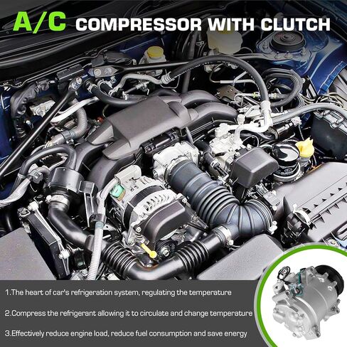 ‎قابض ضاغط مكيف الهواء مناسب لسيارة Honda CR-V 2.4L 2002-2006 2002 2003 2004 2005 2006 in Saudi Arabia