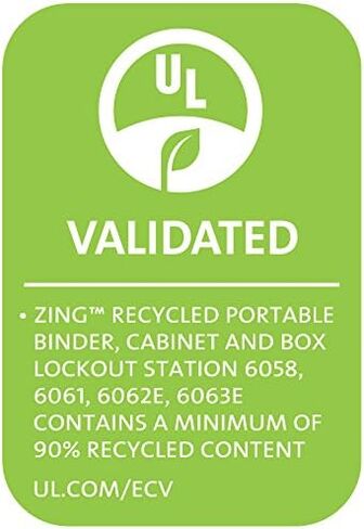 Zing Green Products 6062 خزانة تاجوت للقفل الكهربائي مكونة من 37 قطعة، 15.25 × 17 × 5.5 بوصة، أصفر in Kuwait
