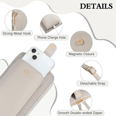 لاباتو حقيبة كروس صغيرة للنساء + حامل جواز السفر in Kuwait