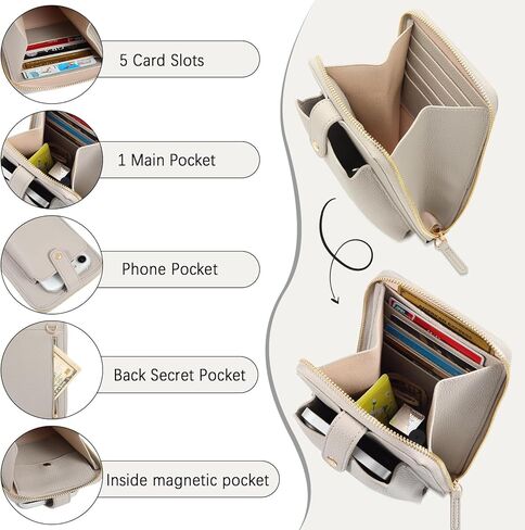 لاباتو حقيبة كروس صغيرة للنساء + حامل جواز السفر in Kuwait