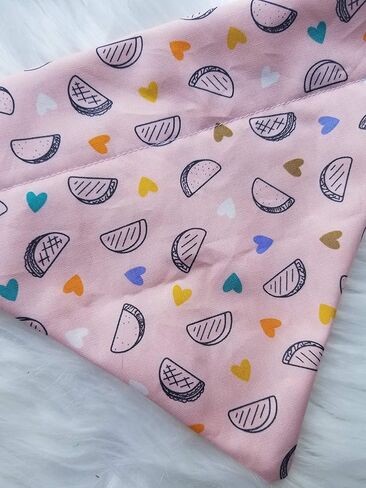 Taco Tuesday Over the Collar Dog Bandana That Slips onto Their Existing Collar Size Small in Saudi Arabia
