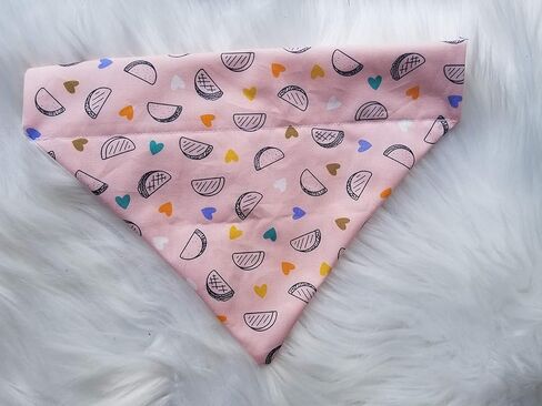 Taco Tuesday Over the Collar Dog Bandana That Slips onto Their Existing Collar Size Small in Saudi Arabia