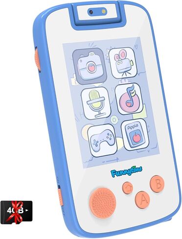 هواتف ألعاب للأطفال، مشغل موسيقى MP3 للأطفال، مشغل قصة مع بطاقة TF 4G، لعبة هاتف للأطفال مع بطاقة حس مشترك، ألعاب التعلم والتعليم الإلكترونية، هدايا للأولاد والبنات (أرجواني) in Saudi Arabia