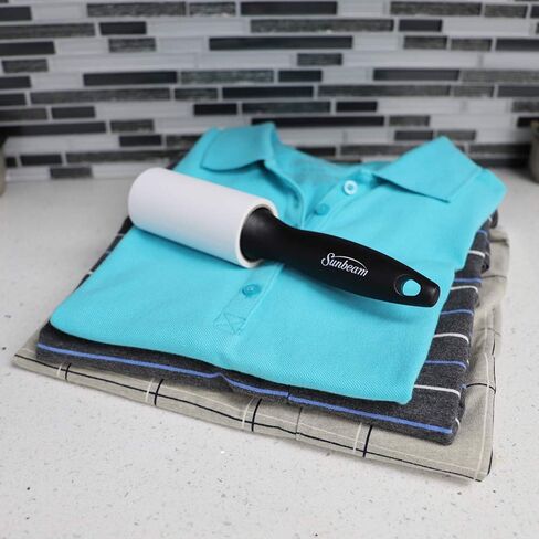 مجموعة هوم بيسيكس مكونة من 5 بكرات بلاستيكية للوبر، باللون الأسود in Kuwait