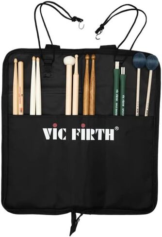 Vic Firth American Classic 7A Wood-Tipped Drumsticks - 12-Pack Bundle with Austin Bazaar Polishing Cloth in Saudi Arabia