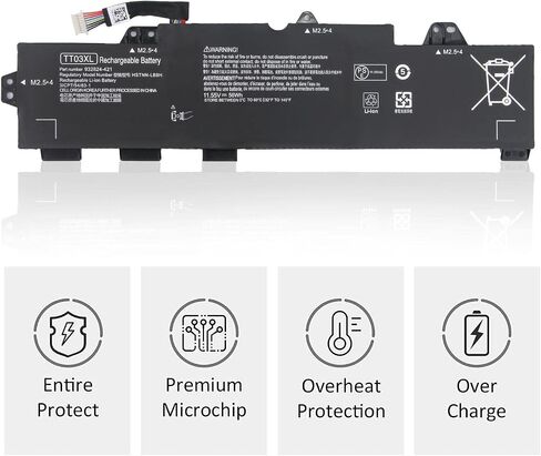 M01118-421 PP03XL PV03XL Laptop Battery for HP Pavilion x360 13-BB 13-BB0000 14-DV 14-DV0000 14-DK 14-DK0000 14M-DW 15-EH Series Series PP03XL PPO3XL PVO3XL L83388-421 M01144-005 in Kuwait