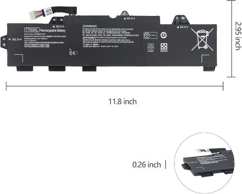M01118-421 PP03XL PV03XL Laptop Battery for HP Pavilion x360 13-BB 13-BB0000 14-DV 14-DV0000 14-DK 14-DK0000 14M-DW 15-EH Series Series PP03XL PPO3XL PVO3XL L83388-421 M01144-005 in Kuwait