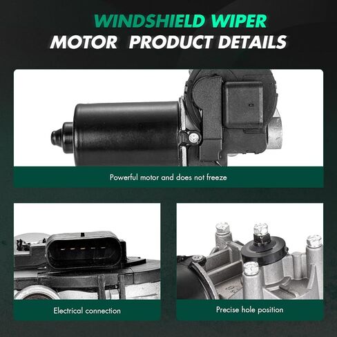 Front Windshield Wiper Motor Compatible for 2006-2011 For Dodge For Attitude,2006-2011 For Hyundai For Accent,2011-2016 For Hyundai For Genesis Coupe, wiper motor replacement 981102M000,5—Pin in Saudi Arabia