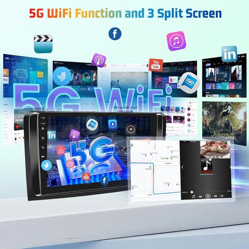 4+64g Android Car Steroo for Mercedes Benz ML GL ML350 GL450 W164 GL320 X164 ML500 ML280 GL350 2005-2011 ، CARPLAY و Android Auto - 9 بوصة in Kuwait