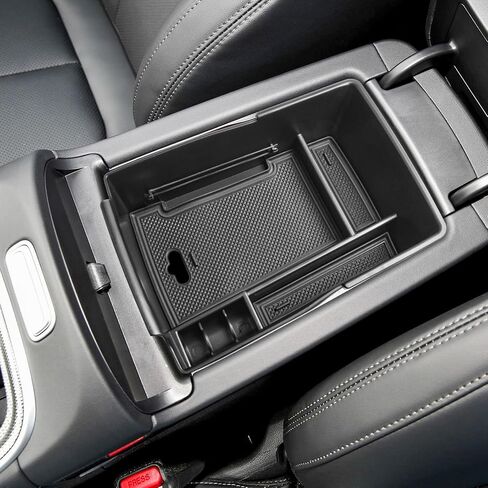 TACOBRO Lower Center Console Tray Compatible with Hyundai Santa Fe 2021 2022 2023 Accessories,Console Insert Secondary Storage Tray. in Kuwait