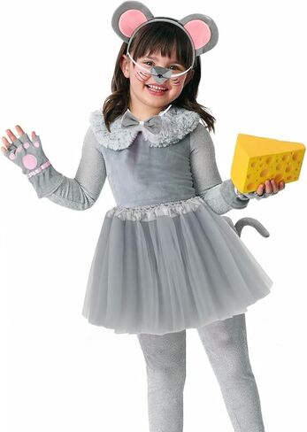 Pig Costume Set for Women Adult Piggy Ears Headband Bowtie Nose Tail and Tutu Dress Halloween Piglet Ears Costume Adult Animal Cosplay Dress Kit Accessories Pink in Saudi Arabia