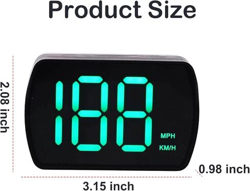 شاشة Universal Car Hud Up مع عداد المقياس GPS ، وجبة الإسقاط للسيارات ، ودراجة نارية ، وعربة الجولف ، والشاحنة و RV in Kuwait