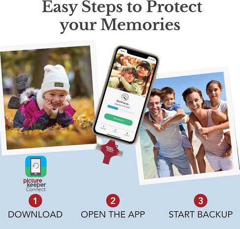 حارس الصور ، قم بتوصيل محرك أقراص فلاش الصور والفيديو لأجهزة Apple و Android و PC ، ومحرك إبهام 32 جيجابايت in Kuwait
