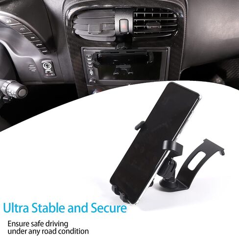 Lcojicep Car Phone Holder Compatible with Corvette C6 2005-2013 Car Phone Mount Accessories, for All Mobile Phones (Style B) in Saudi Arabia