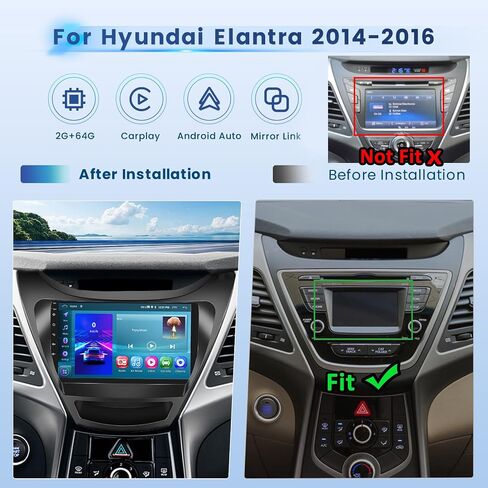 2+64G Android 13 Car Stereo Radio for Toyota CHR 2016-2019, 9'' HD Touch Screen Compatible with CarPlay Android Auto, AHD Backup Camera, Mirror Link, GPS, WiFi, DSP in Saudi Arabia