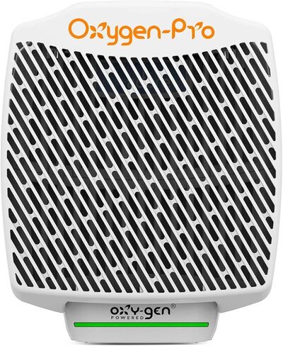Oxygen-Pro - Fragrance Dispenser, Commercial Air Freshener and Deodorizer, Wall Mounted, Battery Operated Automatic Dispenser, Odor Eliminator and Fragrancing System (6 Pack) in Saudi Arabia