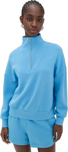 Varley womens Hawley Half Zip Sweat in Kuwait