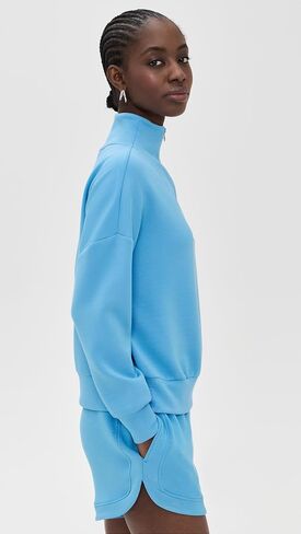 Varley womens Hawley Half Zip Sweat in Kuwait