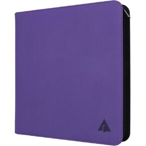 حافظة بطاقات ممتازة مكونة من 12 جيبًا من Rayvol - تناسب 1104 بطاقات تجارية، ألبوم مجموعة بطاقات بدون حلقة للتحميل الجانبي لبطاقات TCG والبطاقات الرياضية in Kuwait